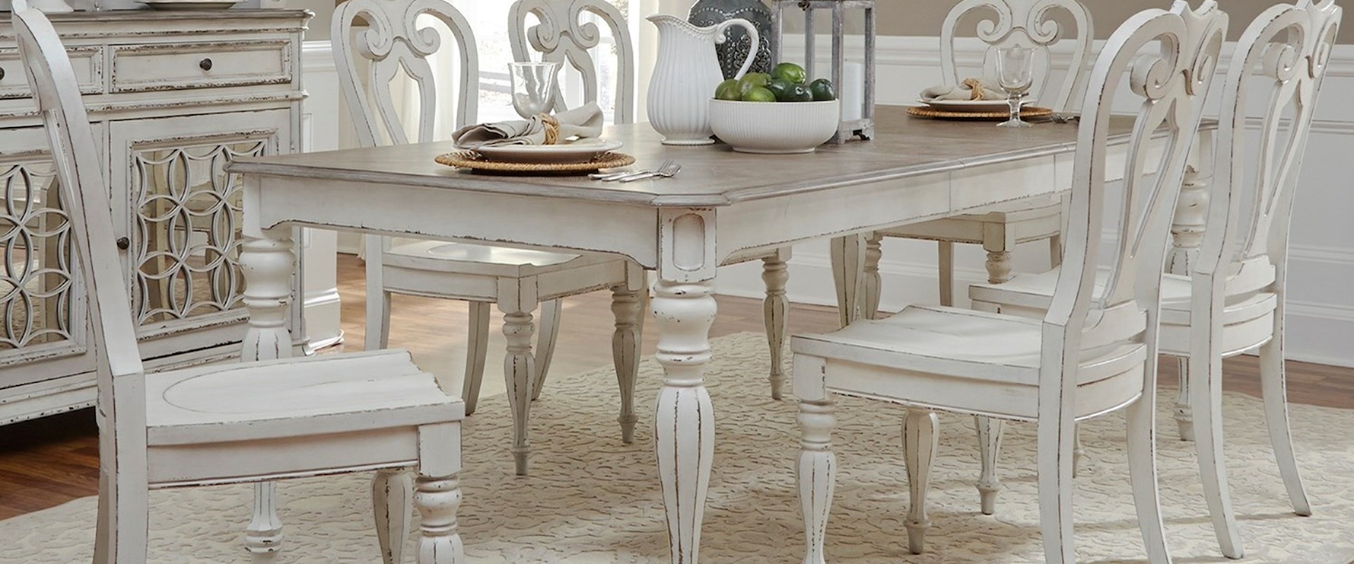 Opt 7 Piece Rectangular Table Set